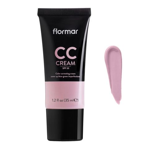 Flormar Cover Up Blue-Green Imperfection Color Correcting CC Cream, 35ml