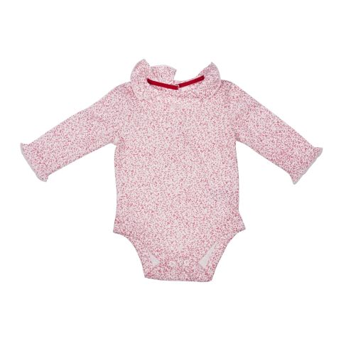 Children's Clothing Romper Set, Dark Red/Grey/Floral Red, 3-Pack, 393214