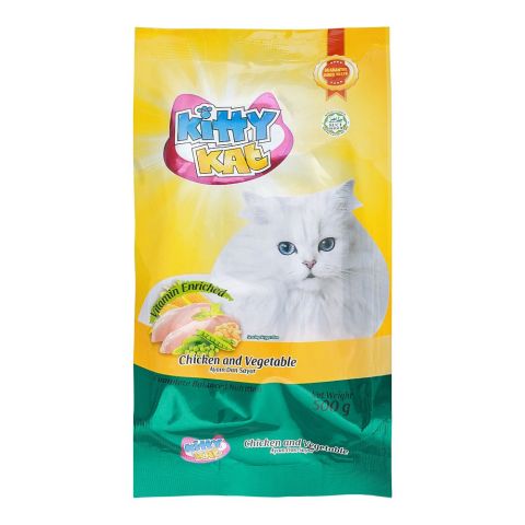 Kitty Kat Chicken & Vegetable, 500g