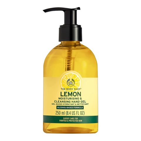 The Body Shop Lemon Moisturising & Cleansing Hand Gel 250ml