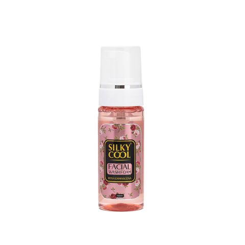 Silky Cool Extra Rosa Damascena Facial Wash Foam, 150ml