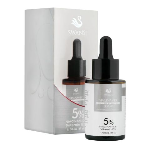 Swansi 5% Niacinamide Vitamin B3 Radiance Enhancing Serum, 30ml