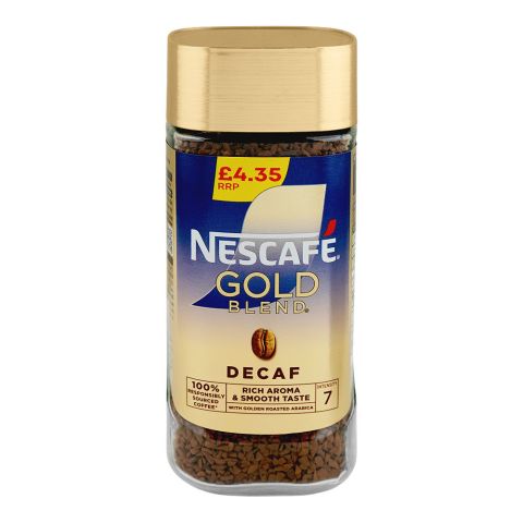 Nescafe Gold Blend Decaf Rich Aroma & Smooth Taste Coffee, 95g