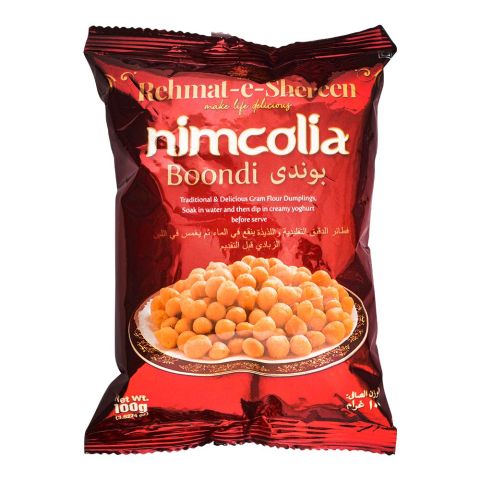 Rehmat-e-Shereen Nimcolia Boondi, 100g