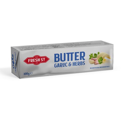 Fresh Street Butter Garlic & Herbs, 100g