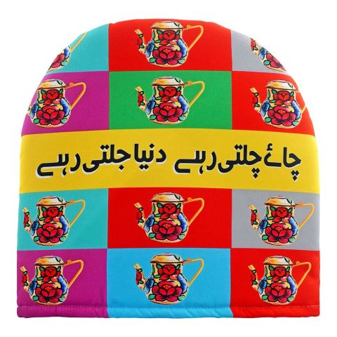 Star Shine Truck Art, Chai Chalte Rahy Dunya Jalte Rahy Tea Cozy, TCo07