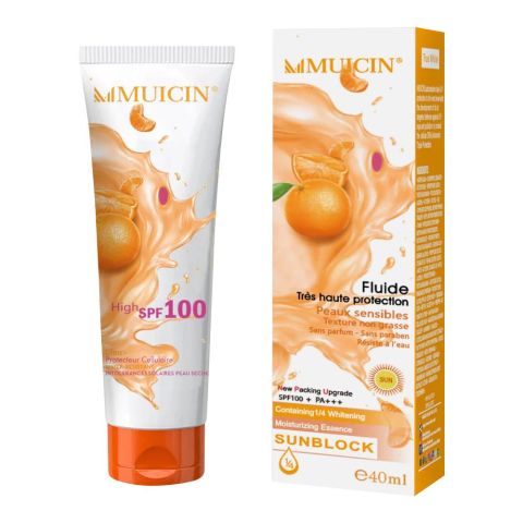 Muicin Fluide Defence Face & Body SPF-100 Sunblock, 40ml