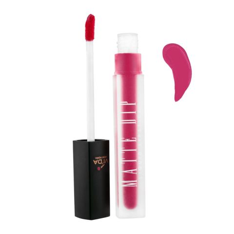 Vi'da New York Matte Dip Liquid Lipstick, 153, Turn Up, 3ml