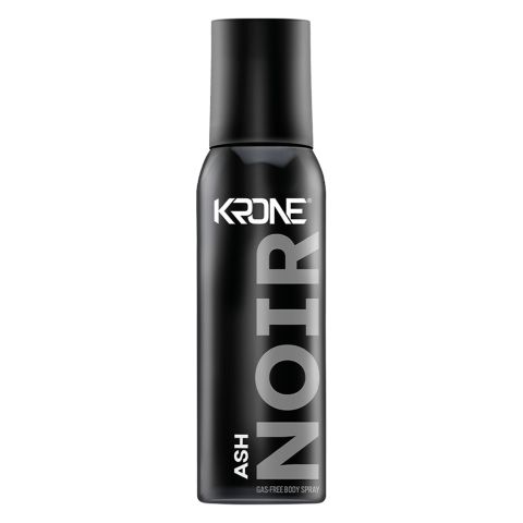 Krone Noir Ash Gas-Free Body Spray, For Men, 120ml