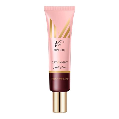 Muicin Baby V9+ SPF 60+ Day & Night Pink Glow Isolation Makeup Primer, 30g