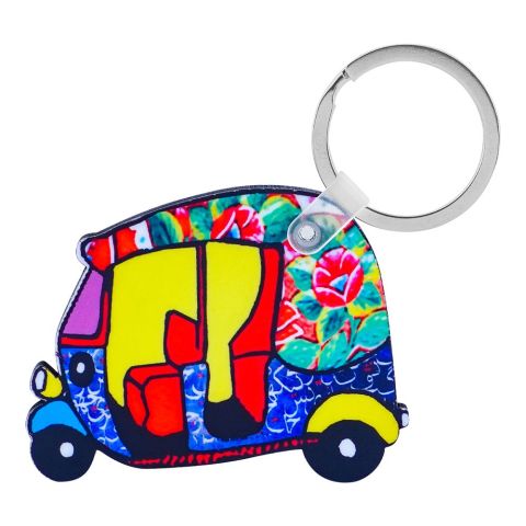 Star Shine  Rickshaw (Pink) Keychain