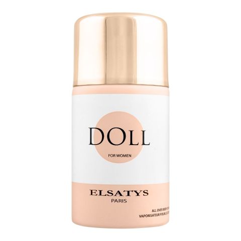 Elsatys Paris Doll Body Spray, For Women, 250ml