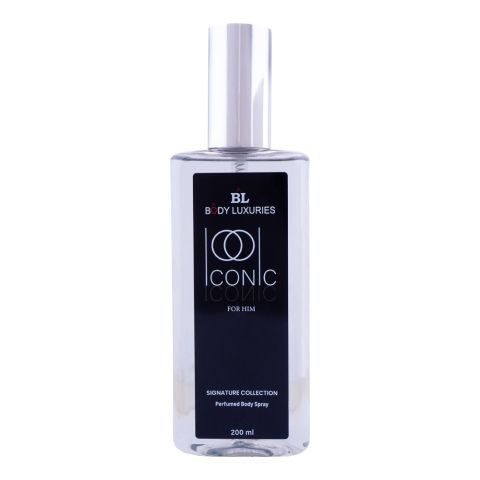 Body Luxuries Iconic For Him Perfumed Body Spray, 200ml