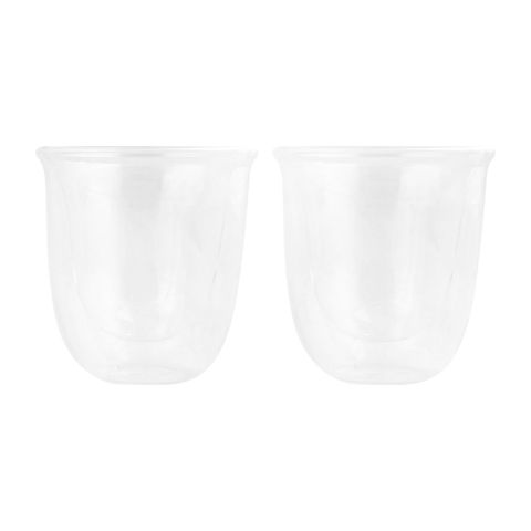 DeLonghi Cappuccino Glasses, 2x 190ml, DLSC311