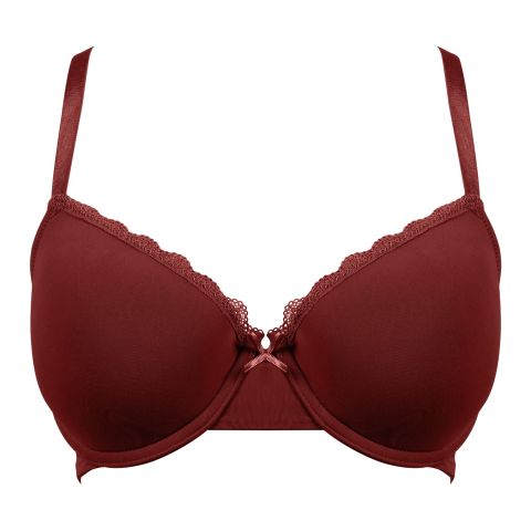 BLS PIXIE Wired and Padded Bra, Cherry, BLSAUPD04