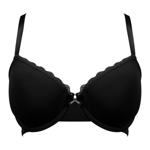 BLS PIXIE Wired and Padded Bra, Negro, BLSAUPD04