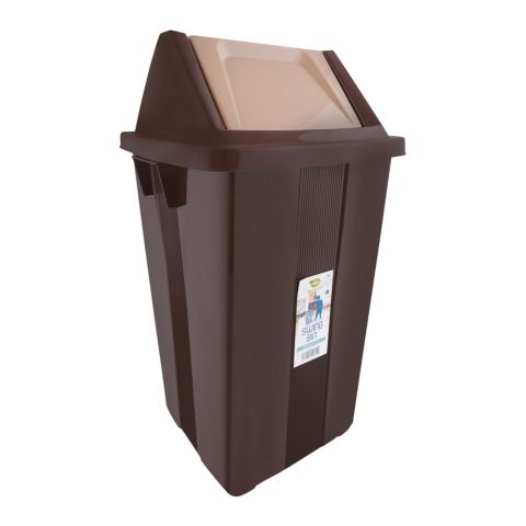 Appollo Swing Trash Bin, Brown