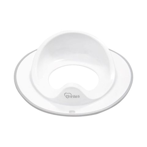 Tinnies Baby Toilet Seat Cover, White, 15x12.5 Inches, T061