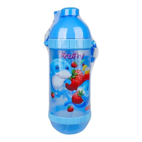 Lion Star Plastic Sonic Water Bottle, 850ml, Blue, N-66