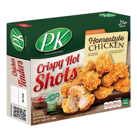 PK Crispy Hot Shots, 600g