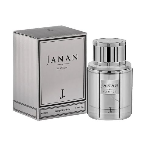 Junaid Jamshed J. Janan Platinum Eau De Parfum, For Men, 100ml