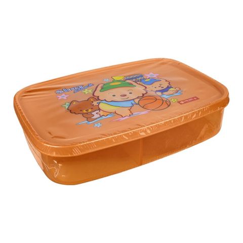 Lion Star Japan Seal Ware Lunch Box, 18.5cm (H) x 12.3cm (W) x 5.2cm (D), Brown, BC-9