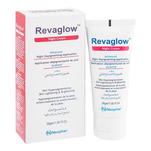 Revaglow Night Cream, For Hyperpigmentation, 30g