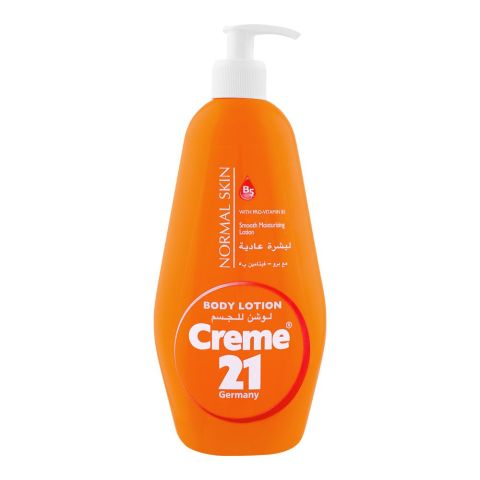 Creme 21 Normal Skin With Pro Vitamin B5 Body Lotion, 600ml
