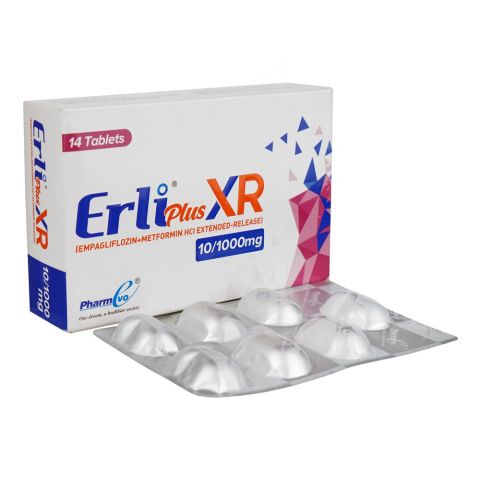 Erli Plus XR Tablets, 10/1000mg, 14-Pack