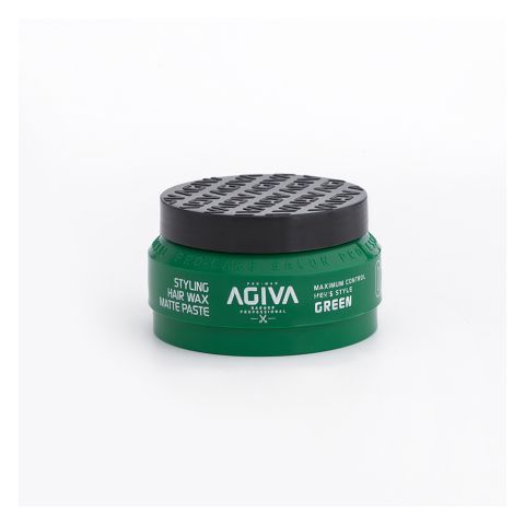 Agiva Professional Hair Styling Wax Green, Matte Paste 03, 90ml