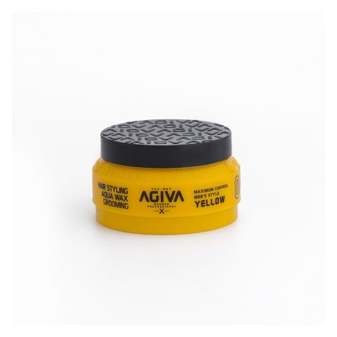 Agiva Professional Hair Styling Wax Yellow, Aqua Grooming 04, 90ml