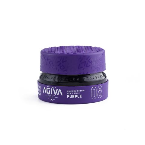 Agiva Professional Hair Styling Aqua Wax Purple, Cool Bright 08, 155ml