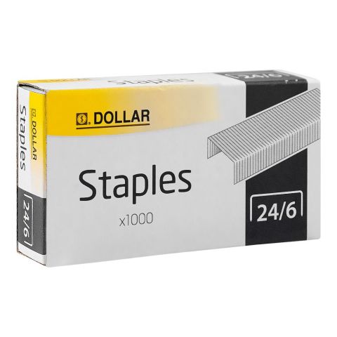 Dollar Staple Pin, x1000, 24/6, ST246