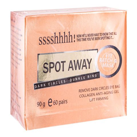 Muicin Spot Away Dark Circles Eye Patch & Mask, 60-Pairs