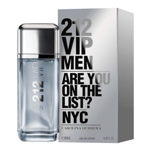 Carolina Herrera 212 VIP Men Are You On The List? NYC Eau De Toilette, 200ml