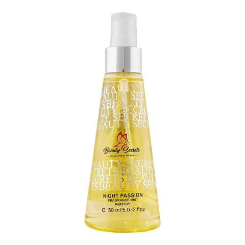 Beauty Secrets Night Passion Fragrance Mist, 150ml