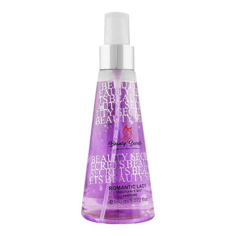 Beauty Secrets Romantic Lady Fragrance Mist, 150ml