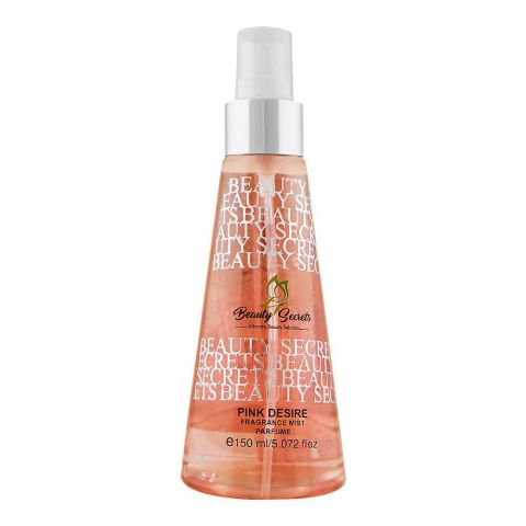 Beauty Secrets Pink Desire Fragrance Mist, 150ml