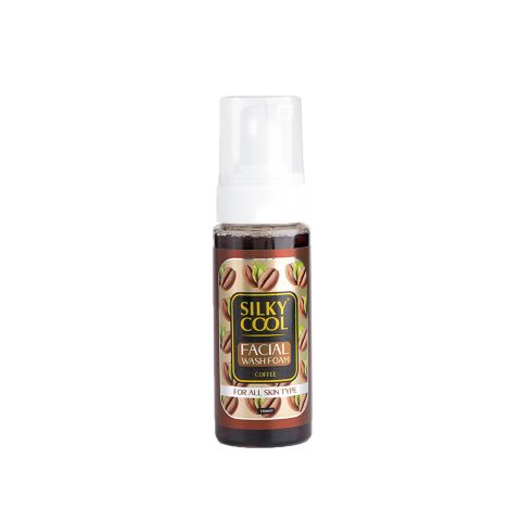 Silky Cool Coffee Facial Wash Foam, For All Skin Types, 150ml