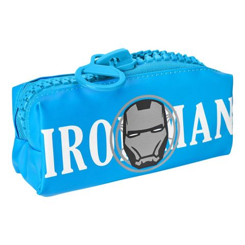 Pencil Pouch Iron Man, Blue, PP-046