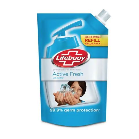 Lifebuoy Active Fresh With Vitamin Hand Wash  900ml Pouch Refill  Save Up To Rs.350/-