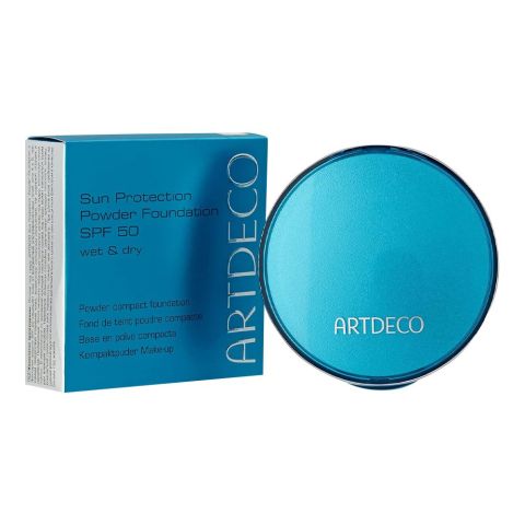 Artdeco Sun Protection Powder Foundation SPF50, 50 Dark Cool Beige