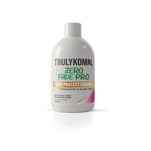 Truly Komal Zero Fade Pro Color Protect Shampoo, For Men & Women, 400ml