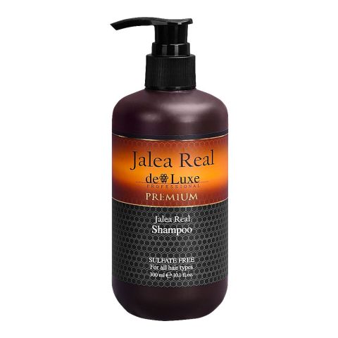 Jalea Real De Luxe Premium Jalea Real Sulfate Free Shampoo, For All Hair Types, 300ml