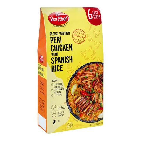 Yes Chef Peri Chicken & Spanish Rice 6 Easy Steps, 290g