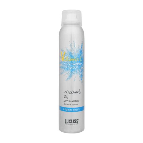 Beaver Luxliss Coconut Oil Original Classic Refresh & Volume Dry Shampoo, 220ml