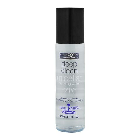 Clazona Beauty Deep Clean Micellar Purifying Water, 150ml