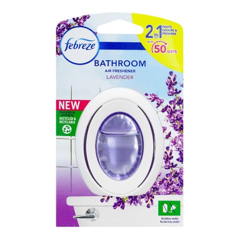 Febreze Bathroom Air Freshener, Lavender, 7.5ml