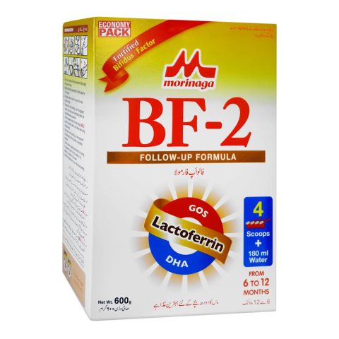 Morinaga BF-2 Follow-Up Formula, For 6 To 12 Months, Box 600g