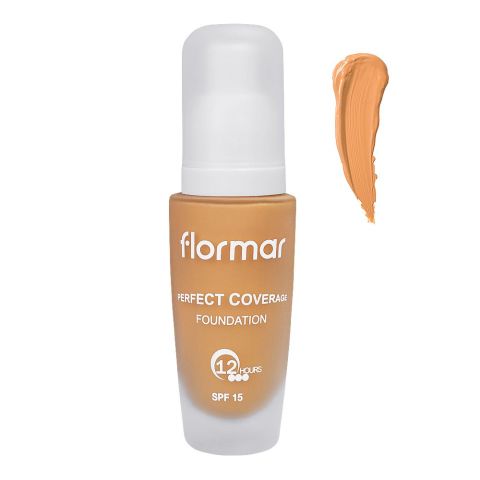 Flormar Perfect Coverage Foundation, 113 Medium Beige, 30ml